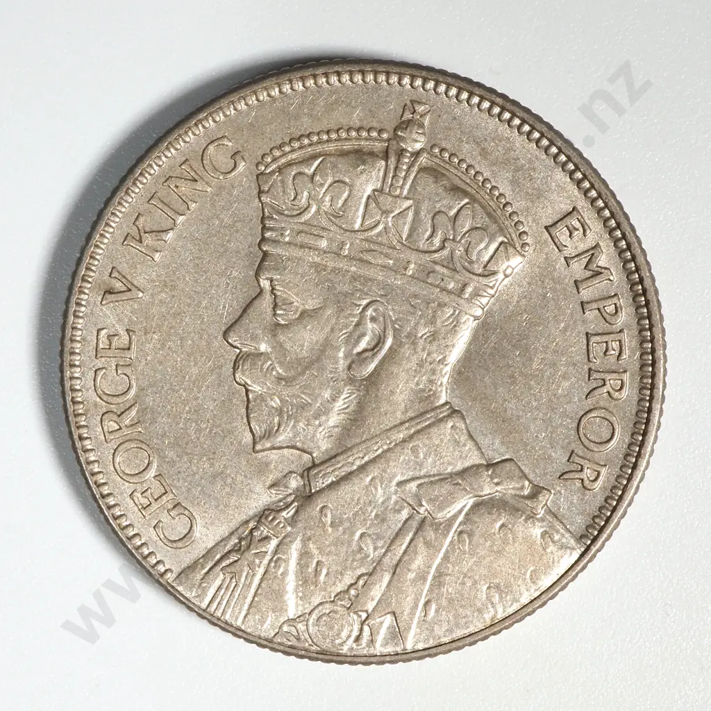 1936 New Zealand Florin AUNC CV $3500 Image 1++
