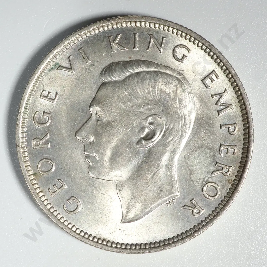 1940 New Zealand Florin UNC CV $900 Image 1++