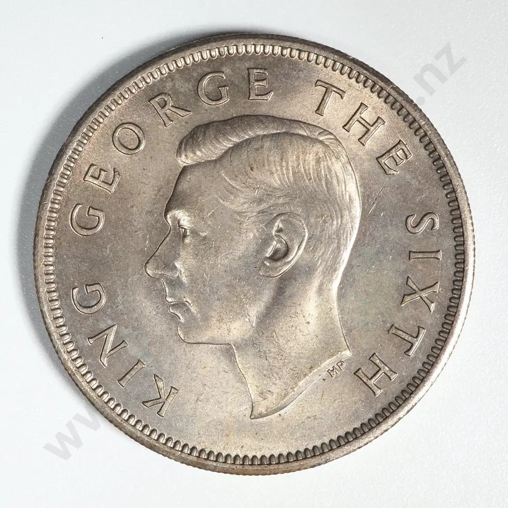 1951 New Zealand Florin UNC CV $90 Image 1++