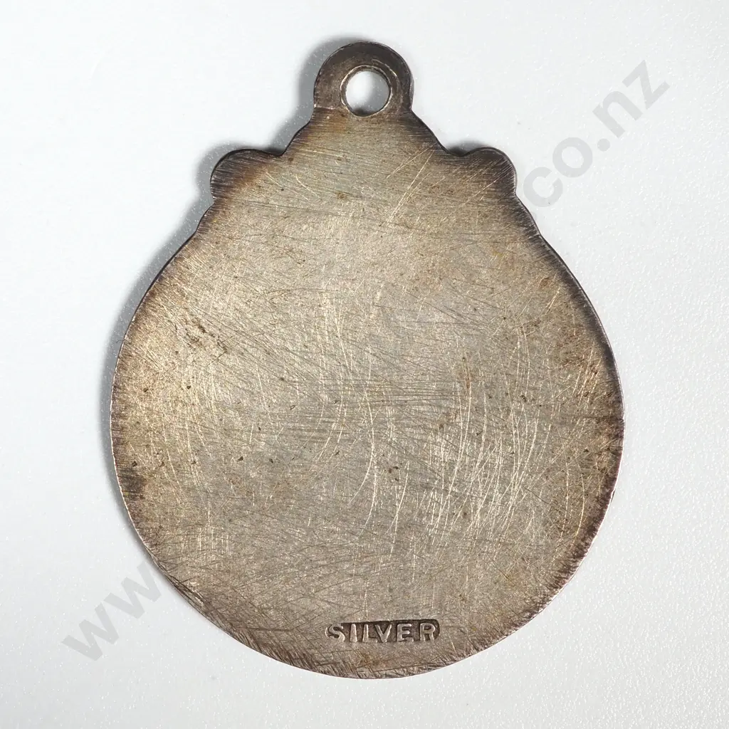 New Zealand Cosmopolitan Club Life Member Sterling Silver Medal Image 1++