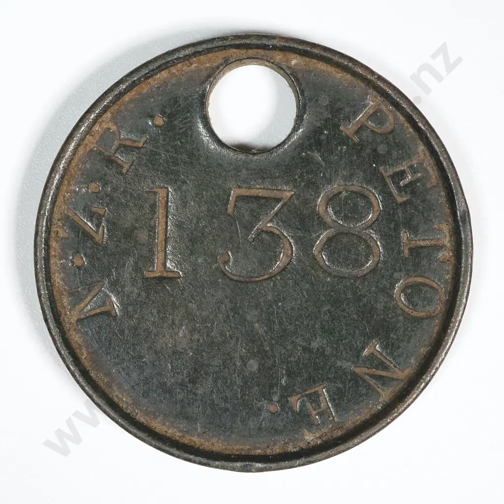 1900's New Zealand Railways Petone Workshops Tool Check CV $300 Image 1++
