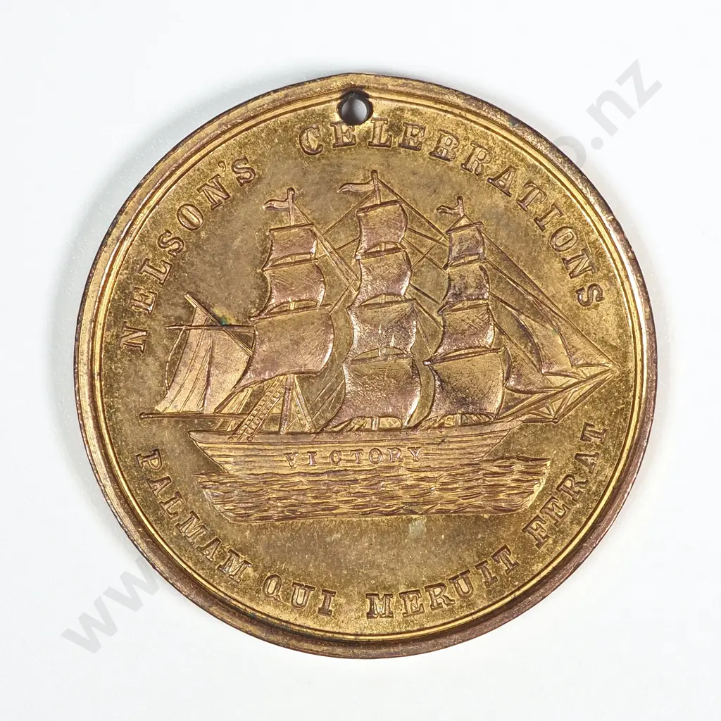 10 1897 New Zealand Nelson Queen Victoria Diamond Jubilee Medals Image 1++