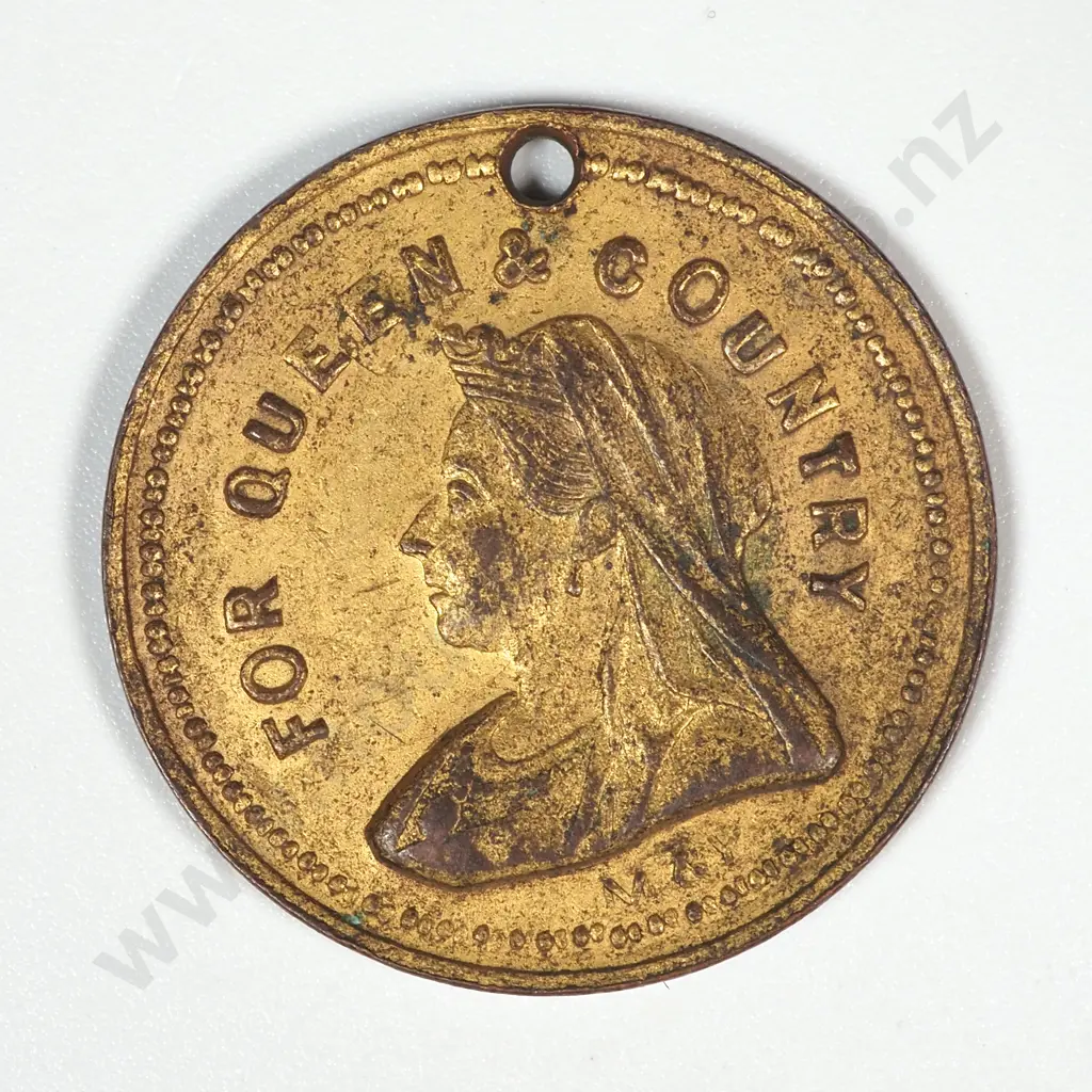 1900 South African Transvaal War Gilt Medal: Morel 1900/6 Image 1++