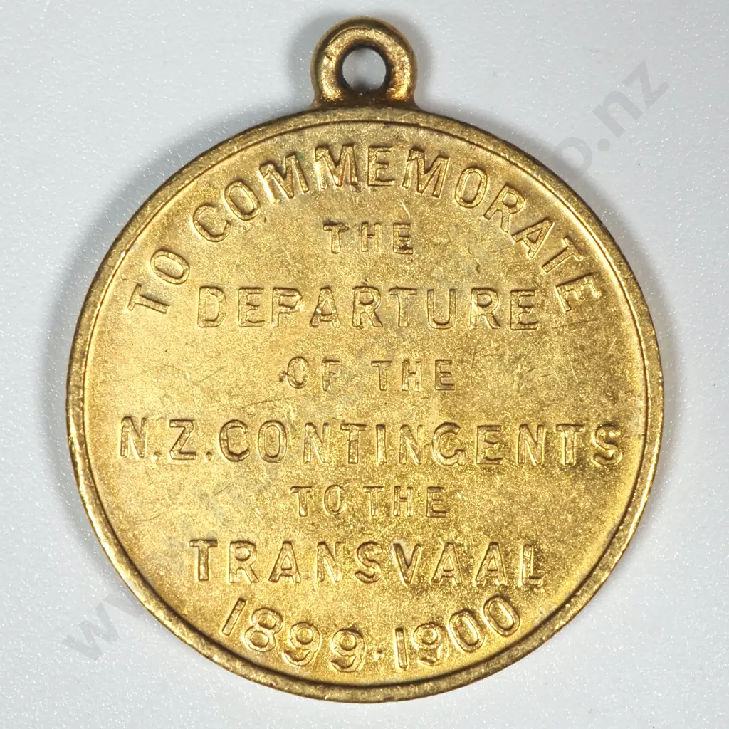 1899-1900 South African Transvaal War Gilt Medal: Morel 1899-00/4 Image 1++
