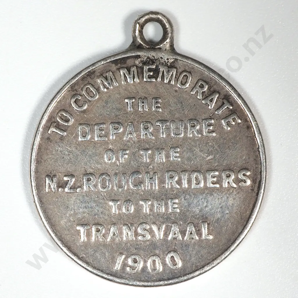 1900 South African Transvaal War Silver Medal: Morel 1900/12 Image 1++