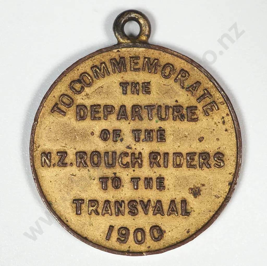 1900 South African Transvaal War Gilt Medal: Morel 1900/13 Image 1++