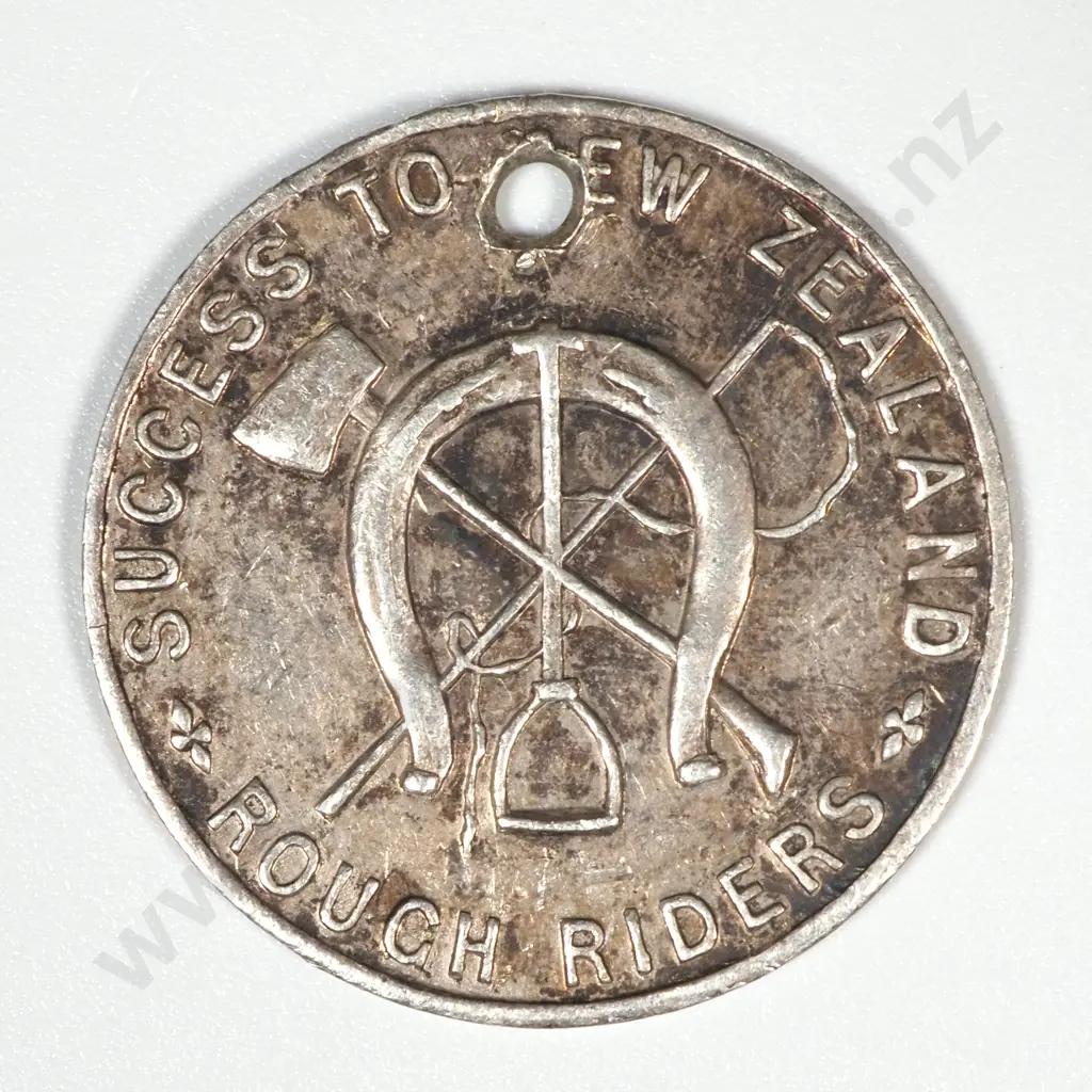 1899-1900 South African Transvaal War Silver Medal: Morel 1899-00/6 ( Holed) Image 1++