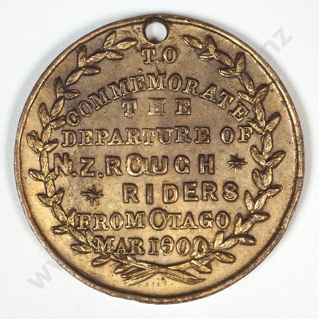 1900 South African Transvaal War Gilt Medal: Morel 1900/8 Image 1++