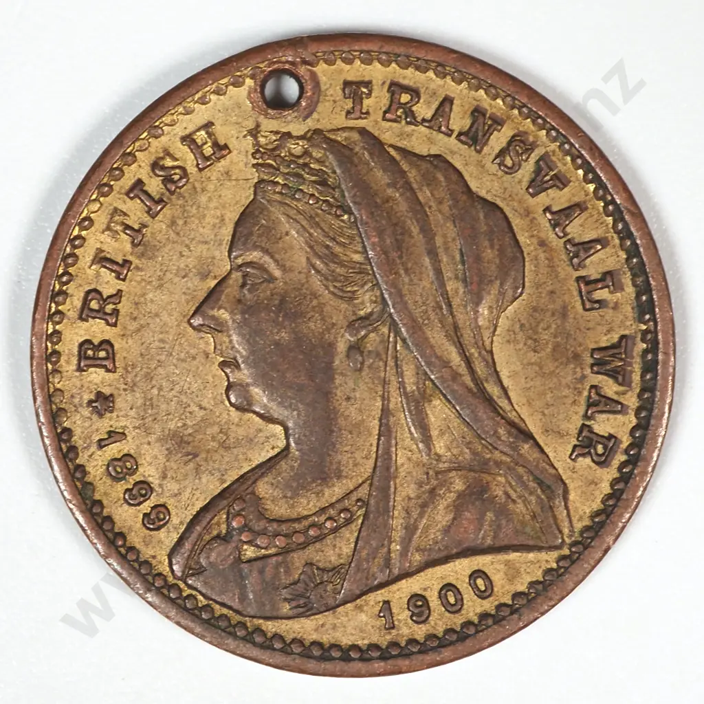 1899-1900 South African Transvaal War Gilt Medal: Morel 1900-00/3 Image 1++