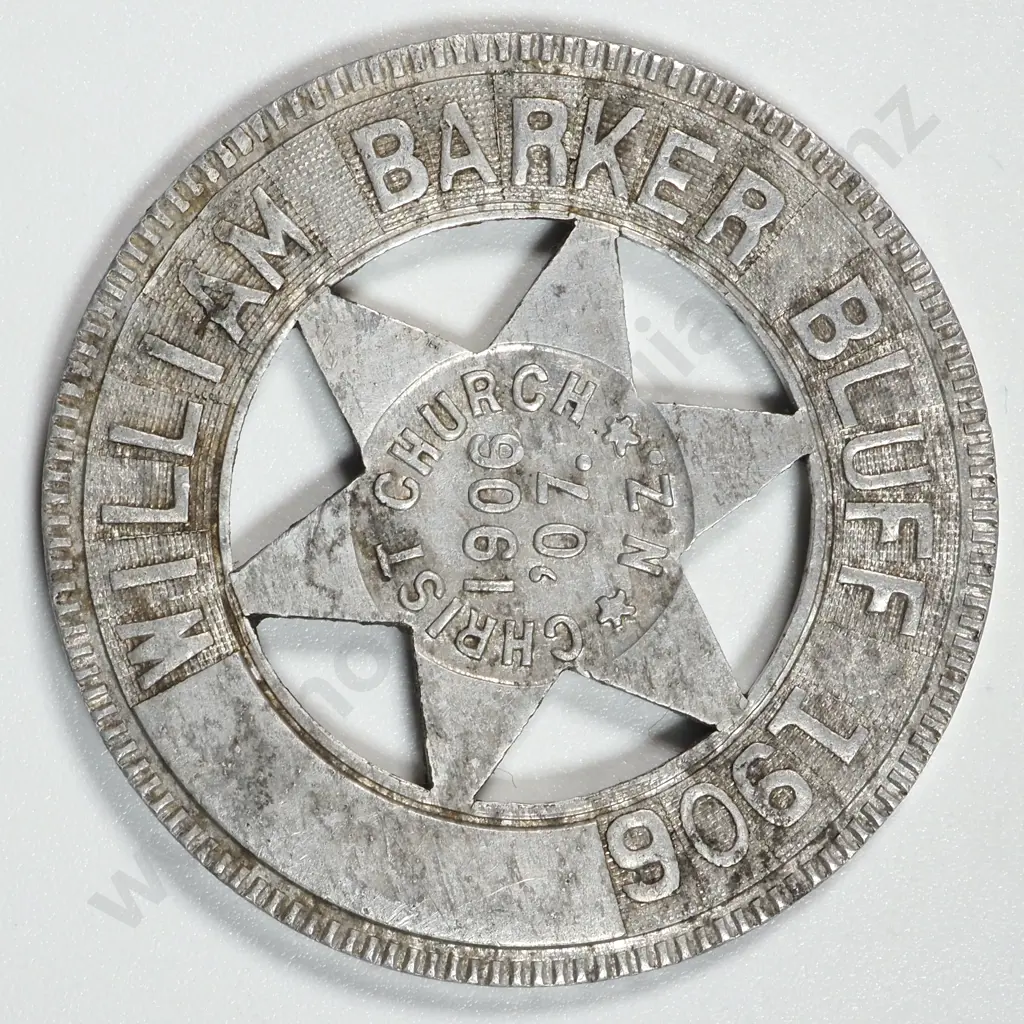 1906-7 International Exhibition Aluminium Medal - William Barker Bluff1906 : 1906-07/5 Image 1++