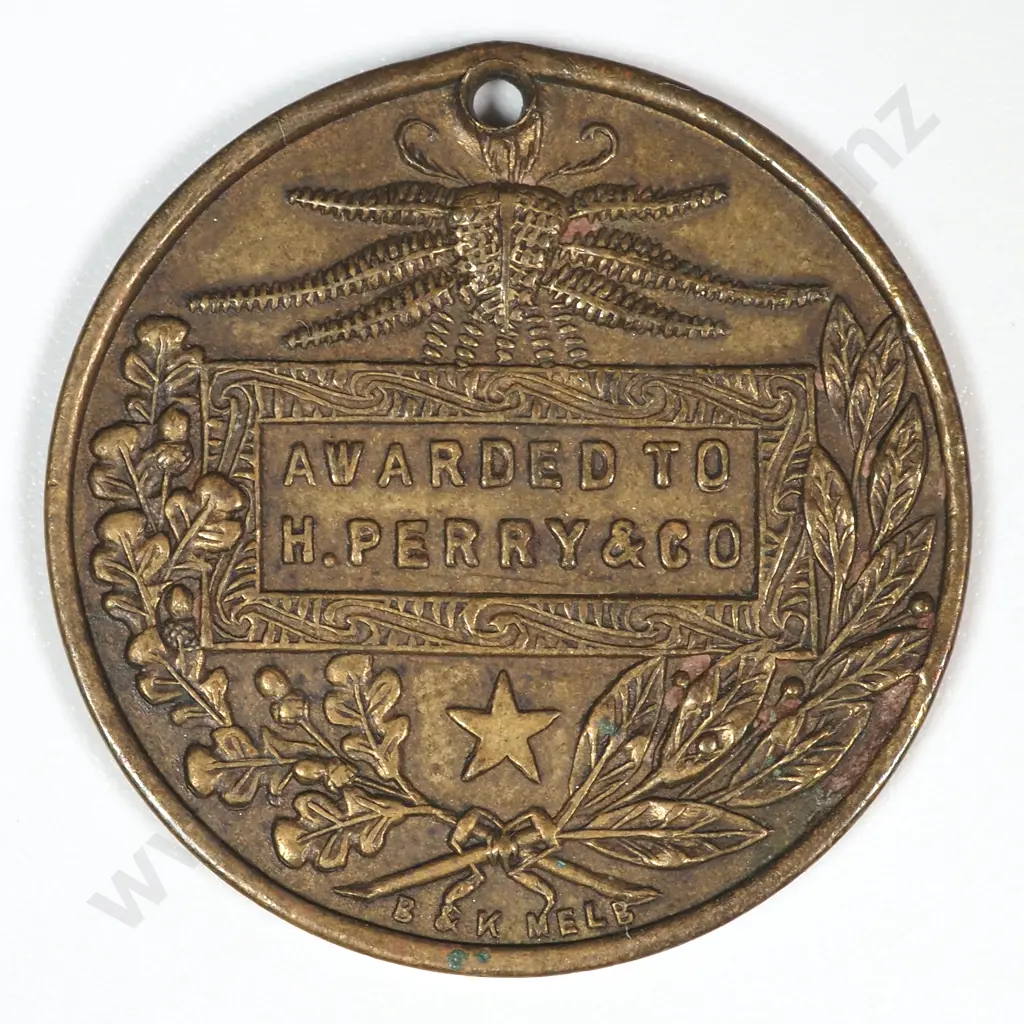 1906-7 International Exhibition Brass Medal: 1906-07/46 Image 1++