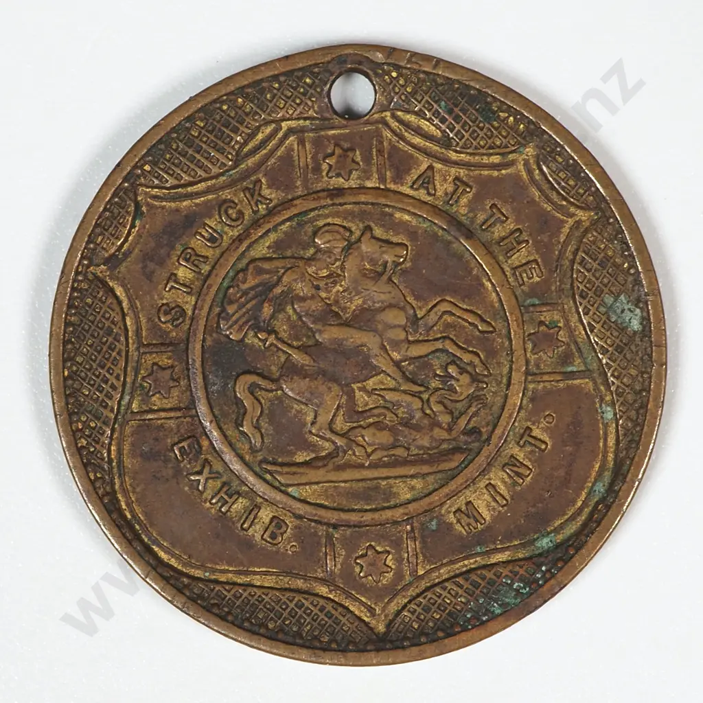 1906-7 International Exhibition Gilt Medal: 1906-07/22 Image 1++
