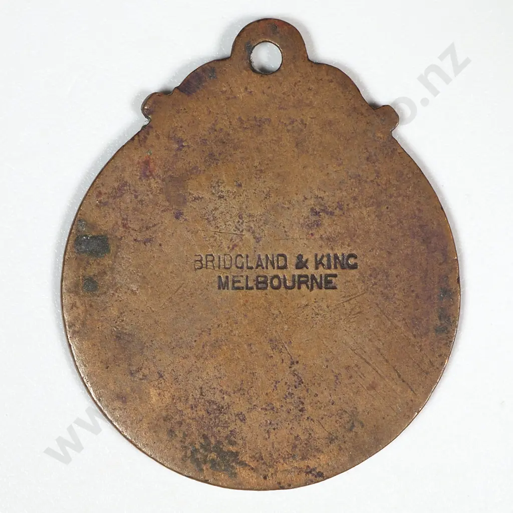 1906-7 International Exhibition Brass Medal: 1906-07/53 Image 1++