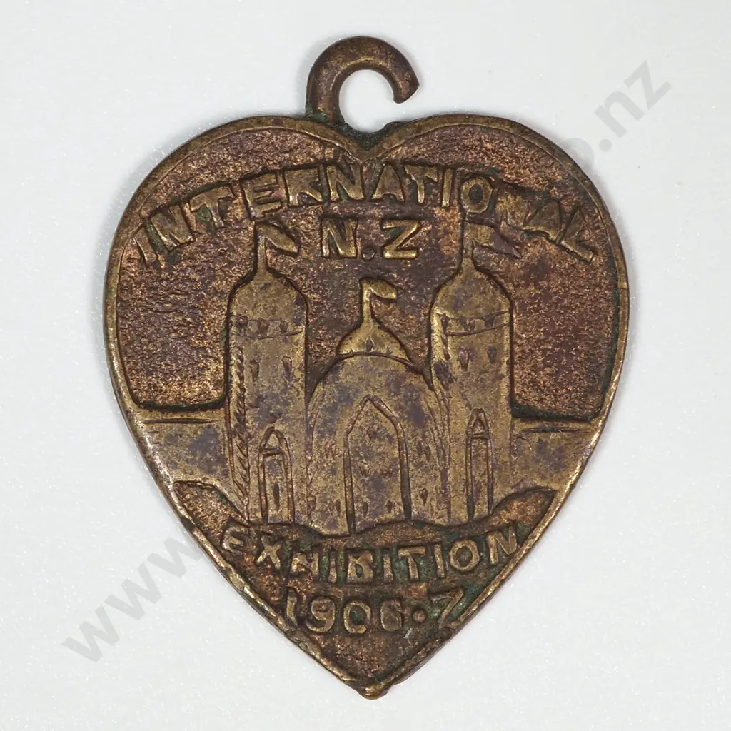 1906-7 International Exhibition Brass Medal: 1906-07/48 Image 1++