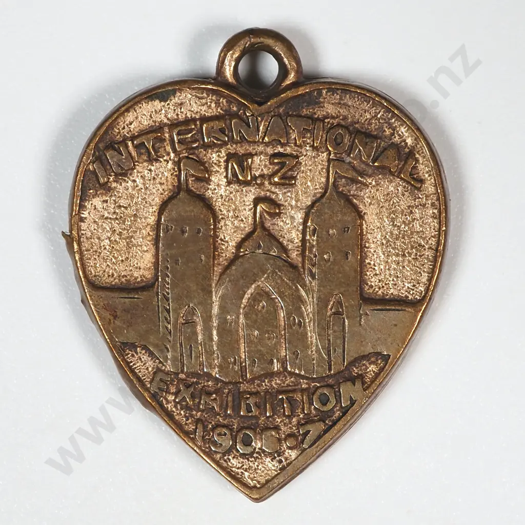 1906-7 International Exhibition Brass Medal: 1906-07/48 Image 1++