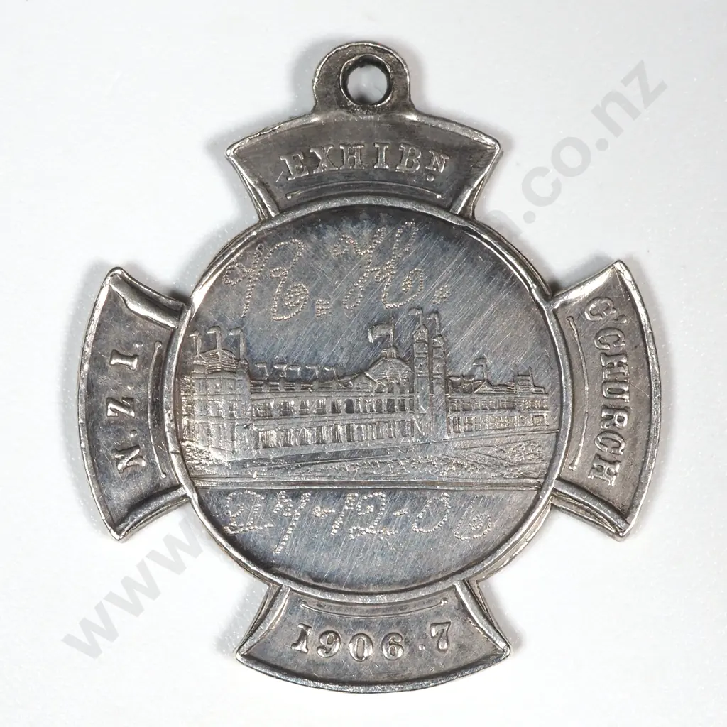1906-7 International Exhibition Silver Medal: 1906-07/11 Image 1++
