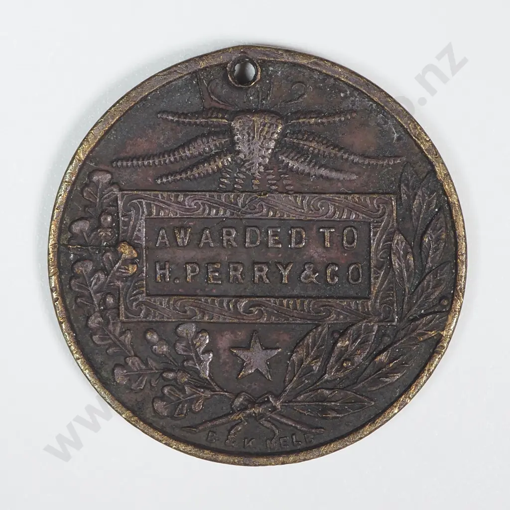1906-7 International Exhibition Brass Medal: 1906-07/46 Image 1++