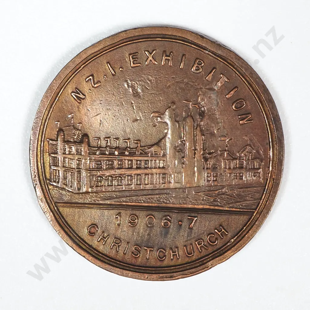 1906-7 International Exhibition Copper Medal: 1906-07/33 Image 1++