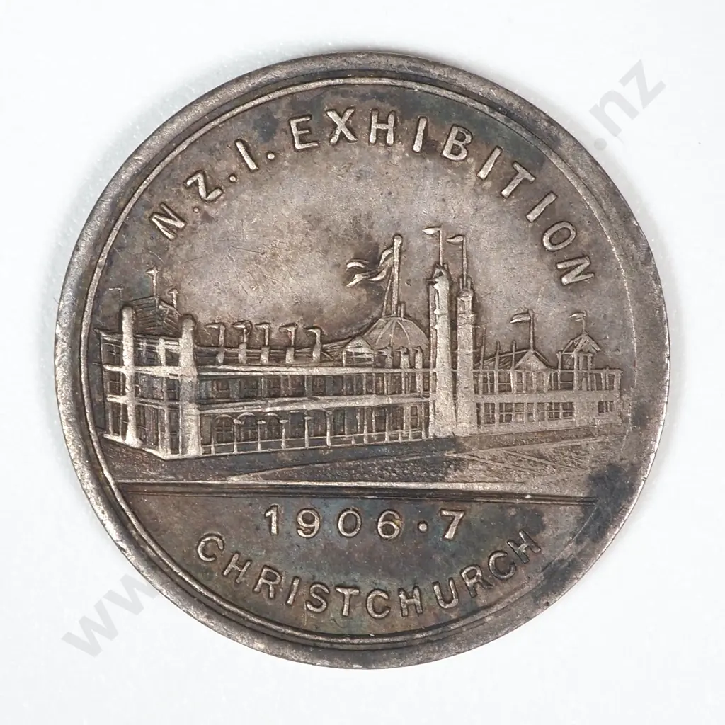 1906-7 International Exhibition Silver Medal: 1906-07/34 Image 1++