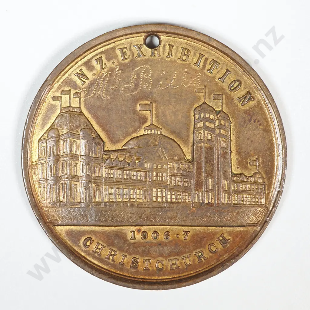1906-7 International Exhibition Gilt Medal: 1906-07/25 Image 1++