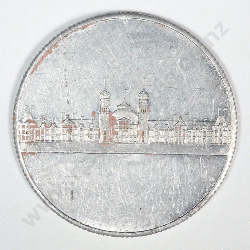 1906-7 International Exhibition Aluminium Medal: 1906-07/18 Image 1++