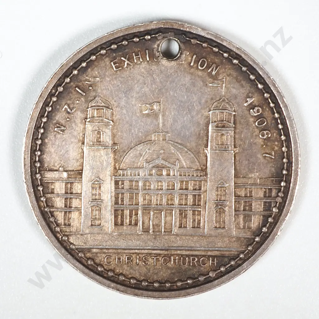1906-7 International Exhibition Silver Medal: 1906-07/20 Image 1++