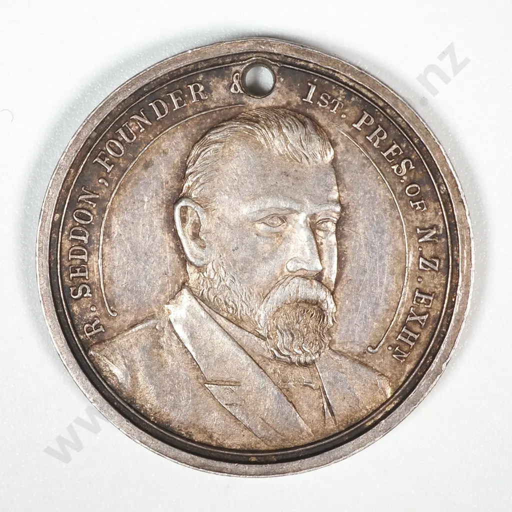 1906-7 International Exhibition Silver Medal: 1906-07/20 Image 1++