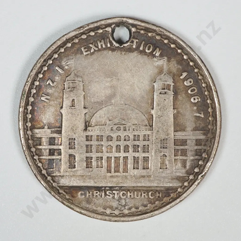 1906-7 International Exhibition Silver Medal: 1906-07/22 Image 1++