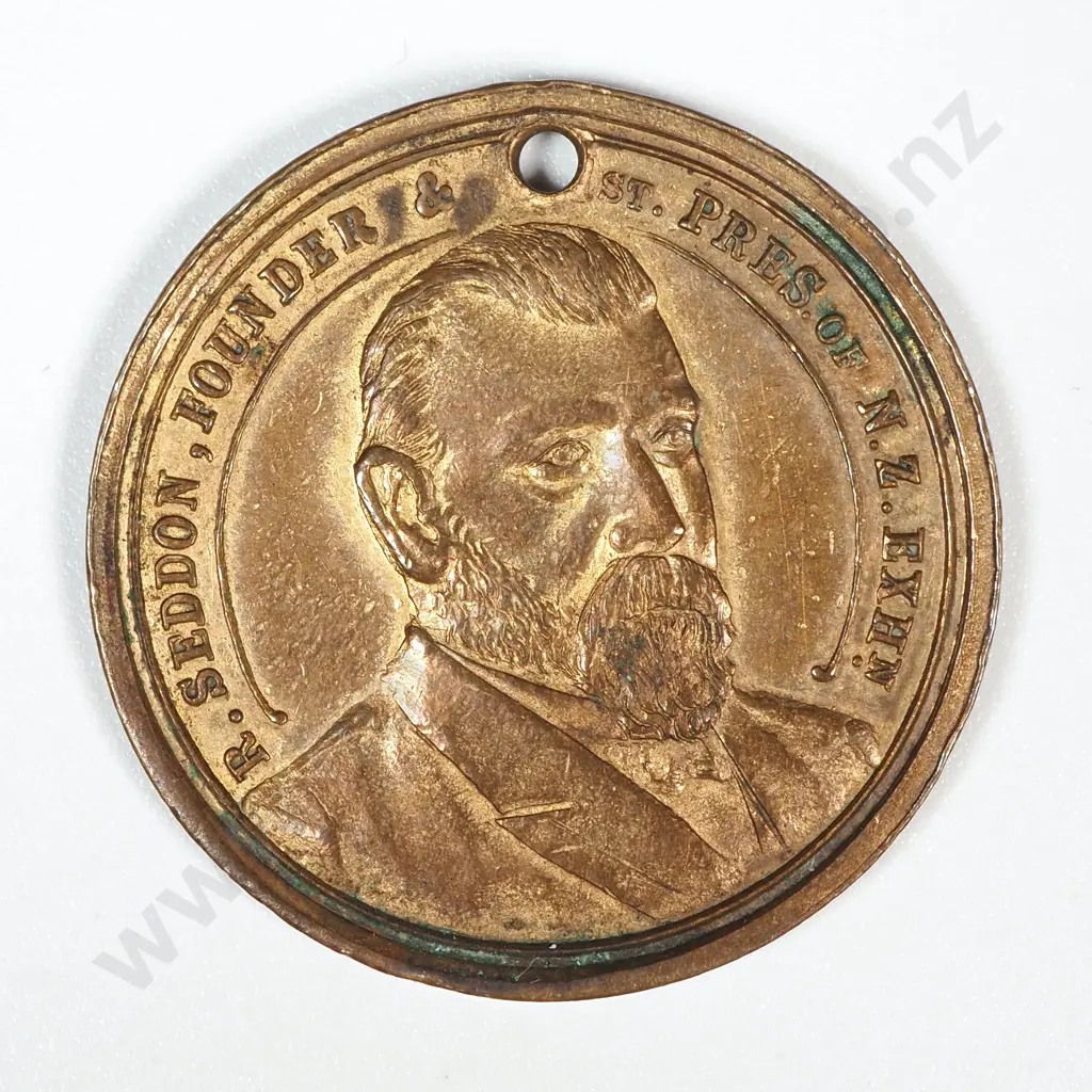 1906-7 International Exhibition Gilt Medal: 1906-07/21 Image 1++