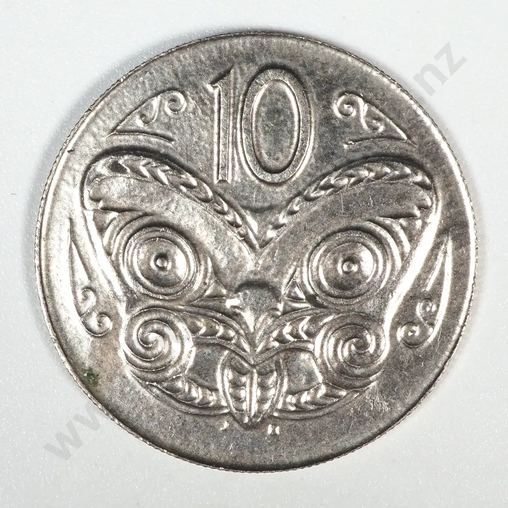 Error Coin: 1978 New Zealand Elizabeth II Ten Cent on Thin Planchet - Weighs 3.77 Grams Image 1++