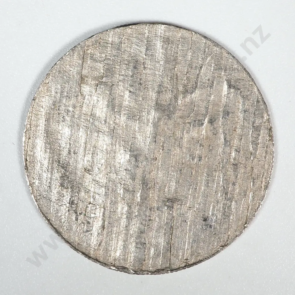 Error Coin: New Zealand Elizabeth II Ten Cent w Split Planchet Image 1++