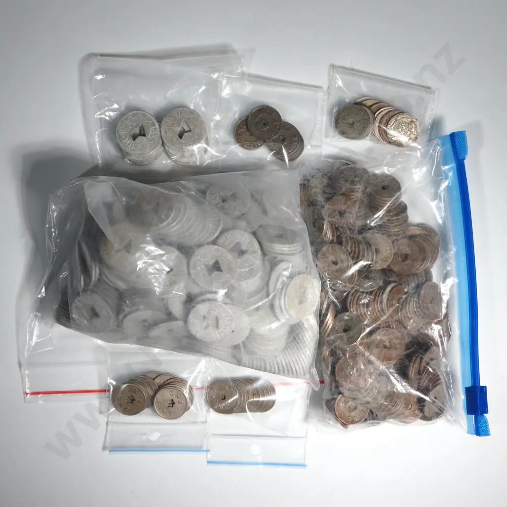 500 New Zealand Vintage Milk Tokens Image 1++
