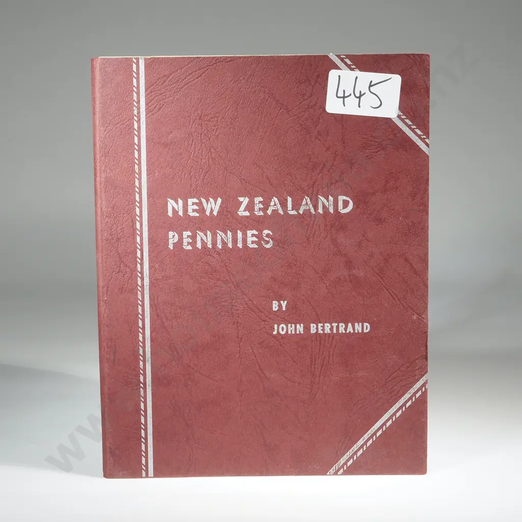 John Bertrand New Zealand Penny Album in Excellent Condition Includes a Very Fine 1956 Strapless Image 1++