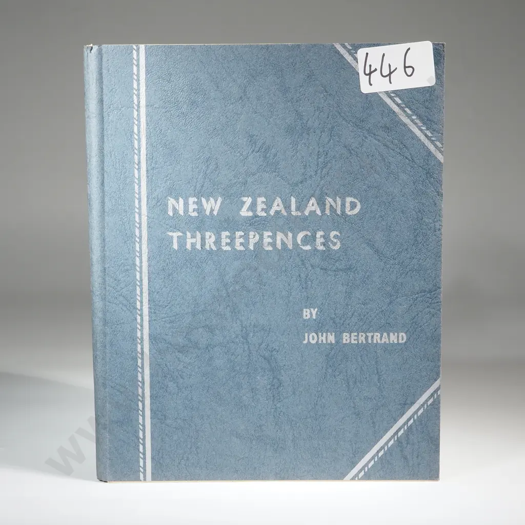 John Bertrand New Zealand Threepence Album in Excellent Condition: Includes 1935 / 1942 One Dot / 1955 Two Dots Image 1++