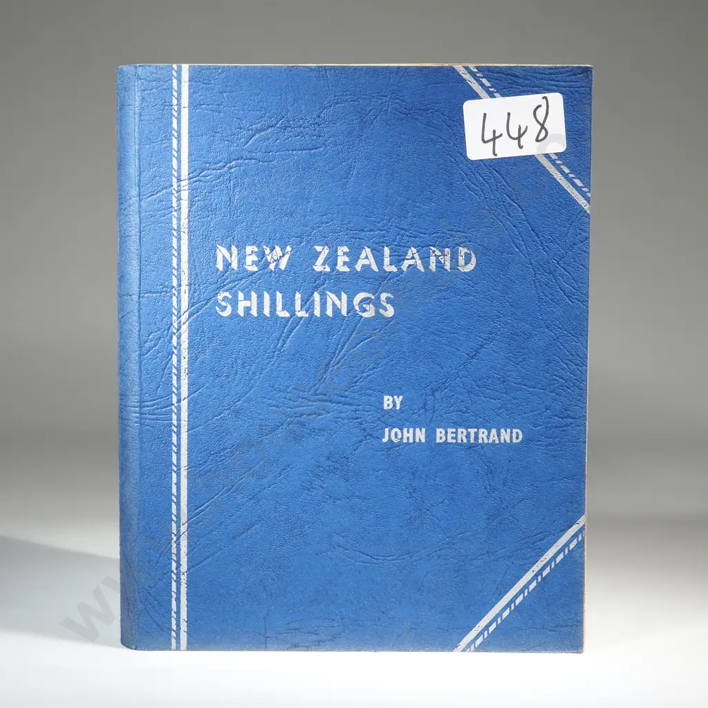 John Bertrand New Zealand Shillings Album in Excellent Condition: Includes 1942 Broken Back / 1958 Broken Back Image 1++