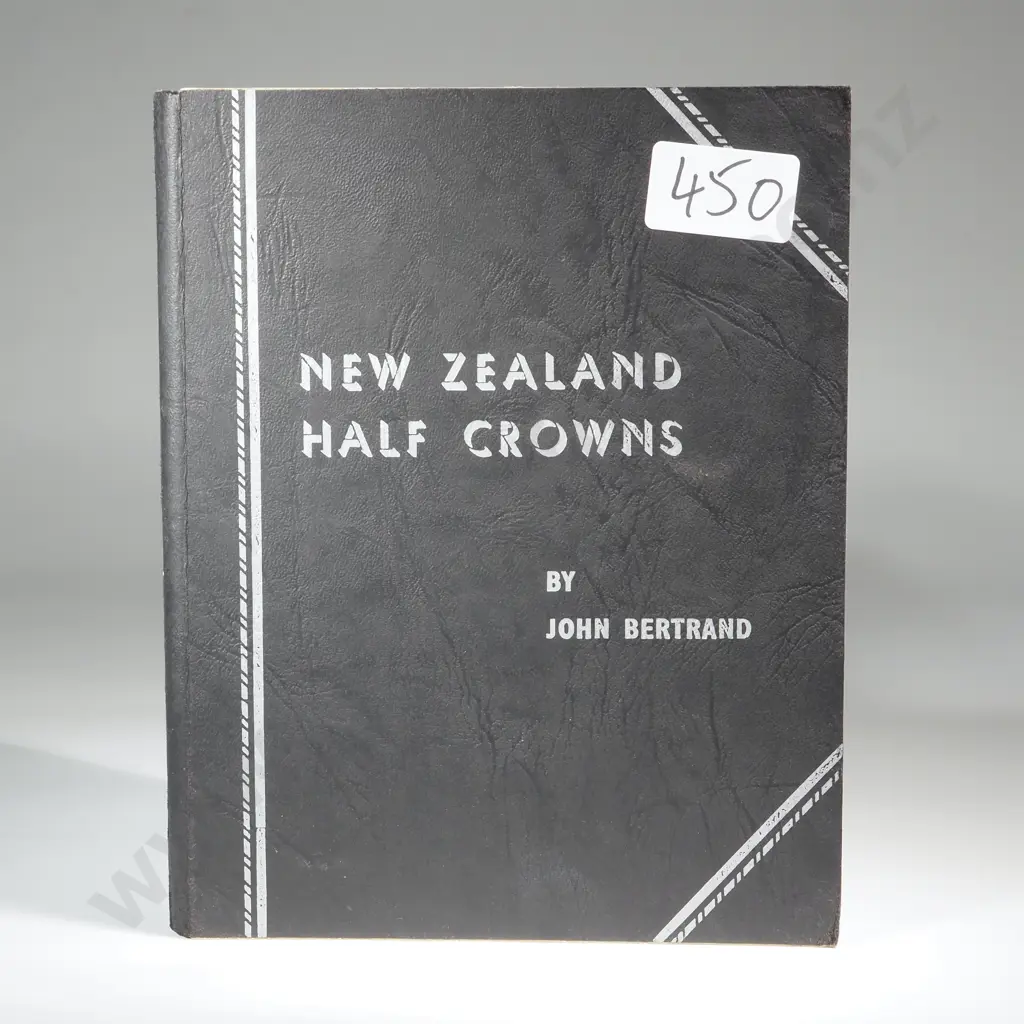 John Bertrand New Zealand Half Crown Album in Excellent Condition Includes both 1950 die I & die II Image 1++