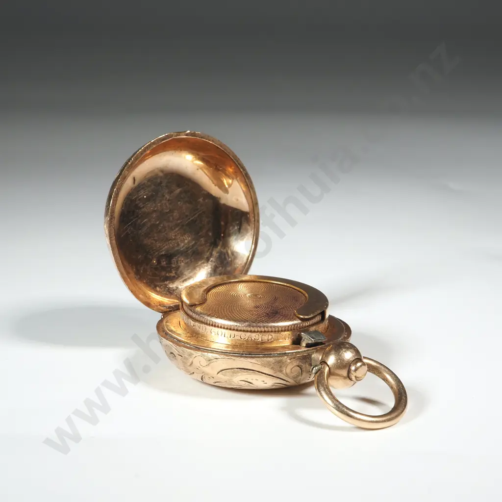Antique Rolled Gold Sovereign Case. Image 1++