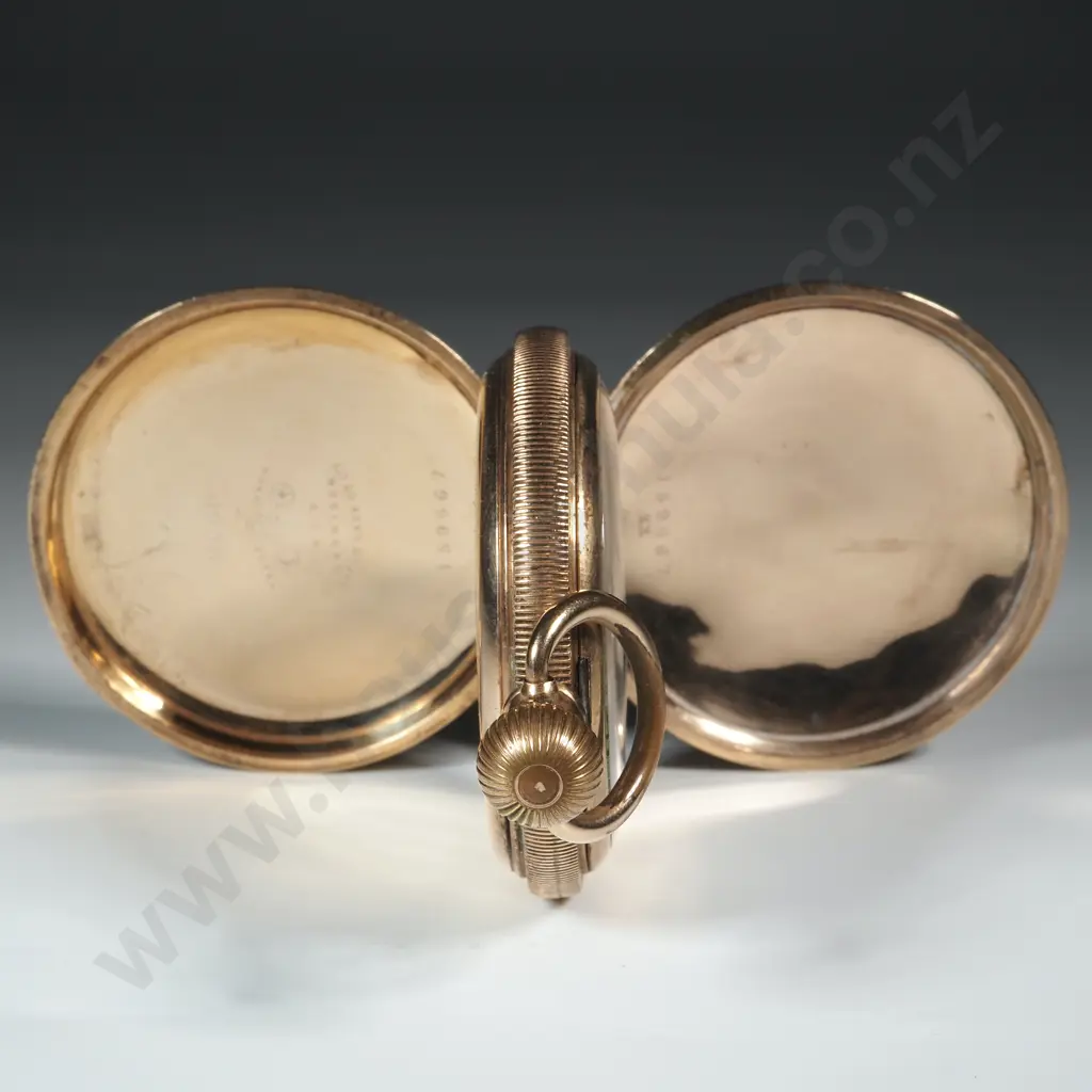 Rolled Gold Pocket Watch Image 1++
