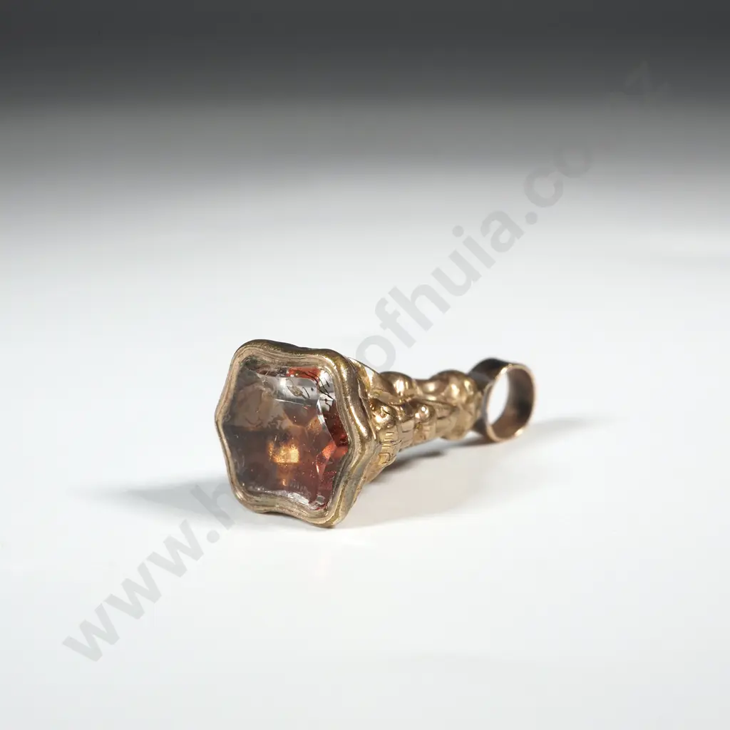 Antique Rolled Gold Seal Image 1++