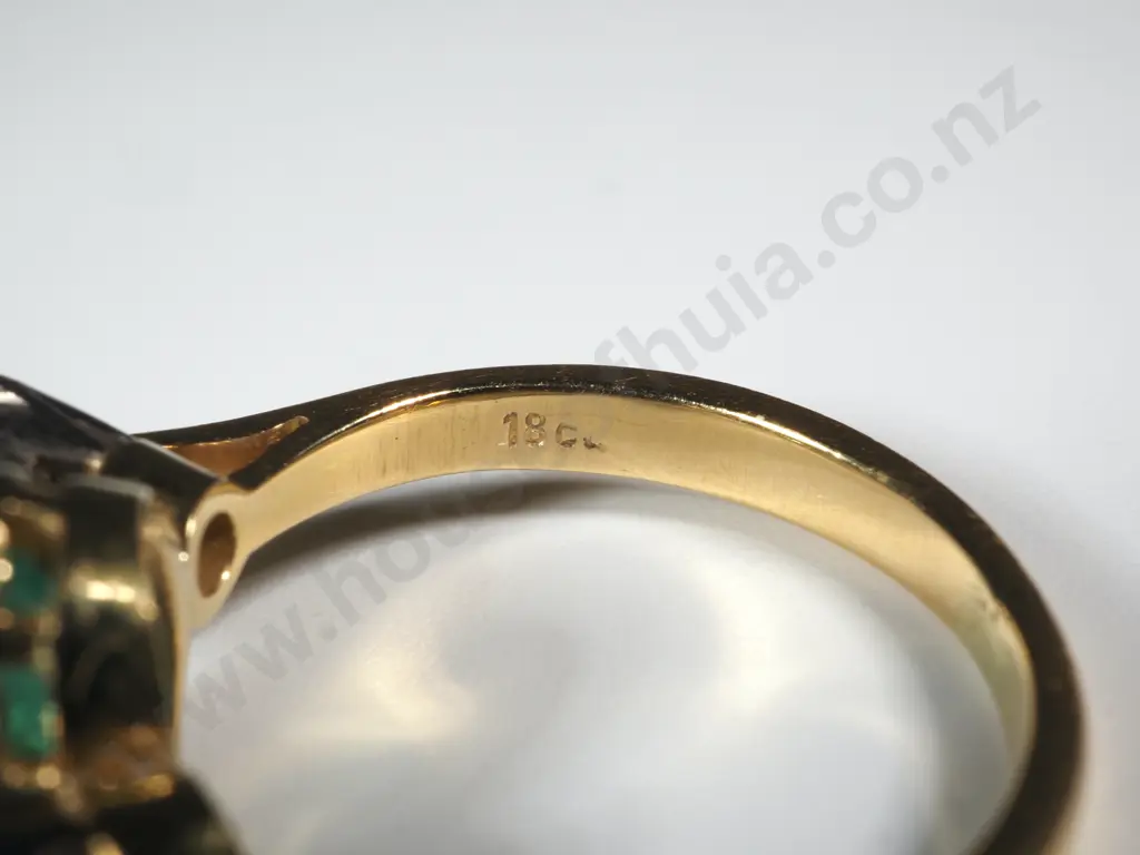 18ct Gold & Diamond Ring - Valued at $7,495 Image 1++