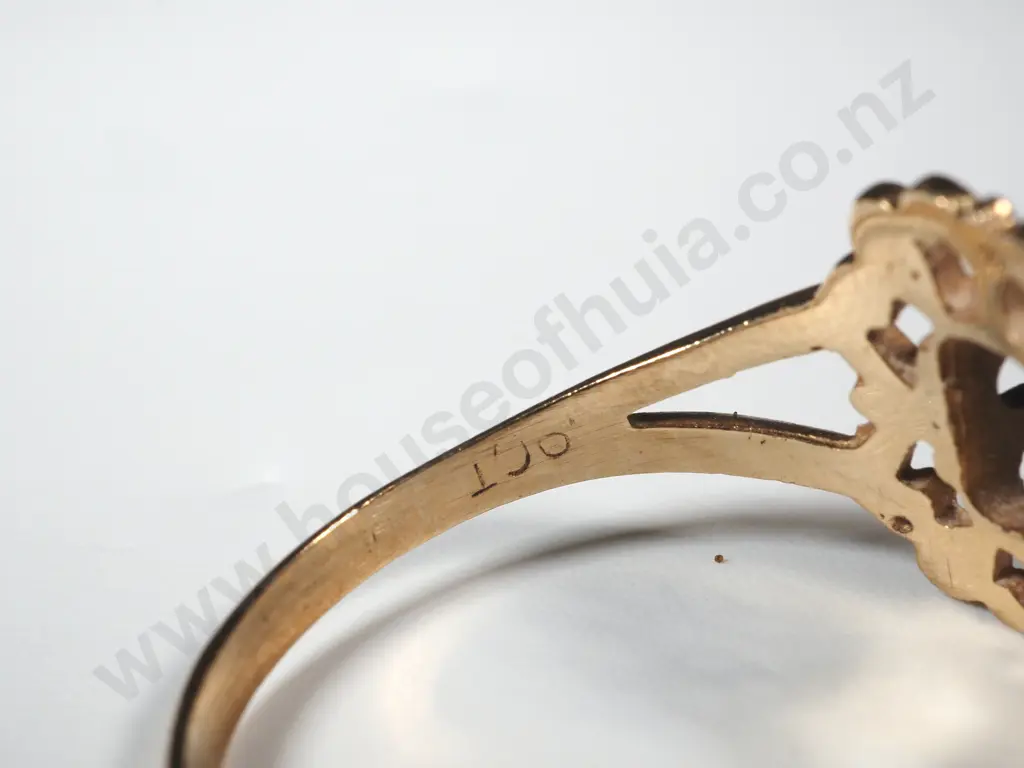 9ct Gold OPal Doublet Ring Image 1++