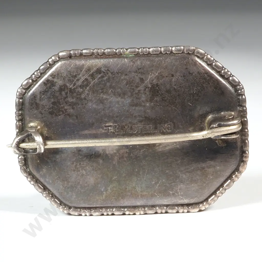 Sterling Silver Butterfly Wing Brooch  Image 1++