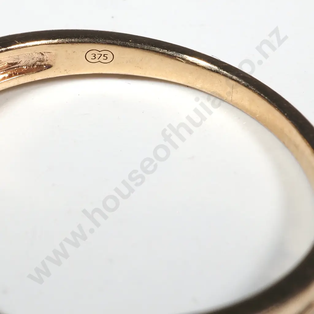 9ct Gold Diamond Ring Image 1++