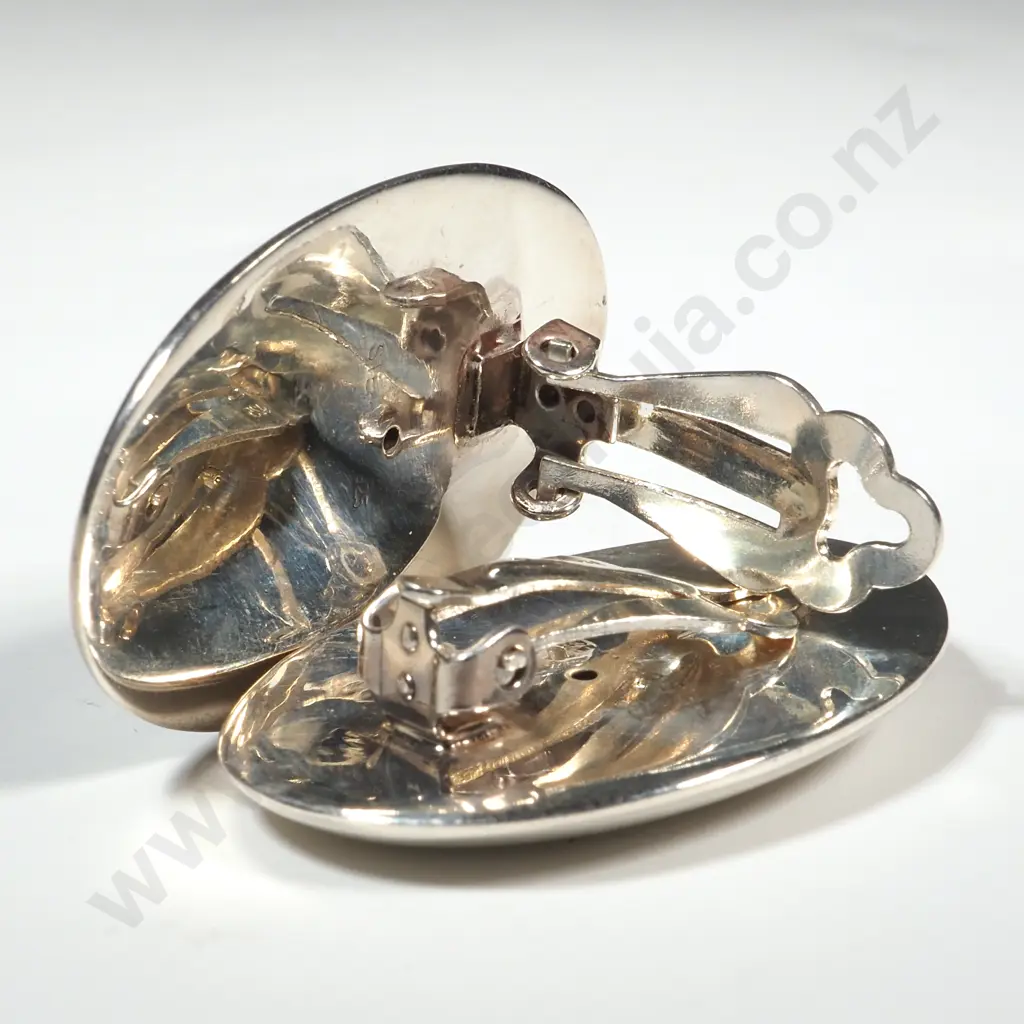 Pair of Sterling Silver Earrings Image 1++