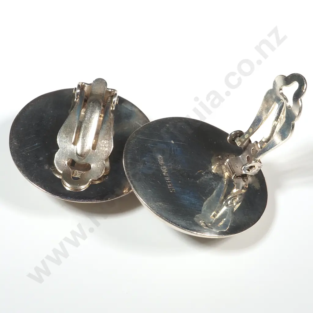 Sterling Silver Clip on Earrings Image 1++