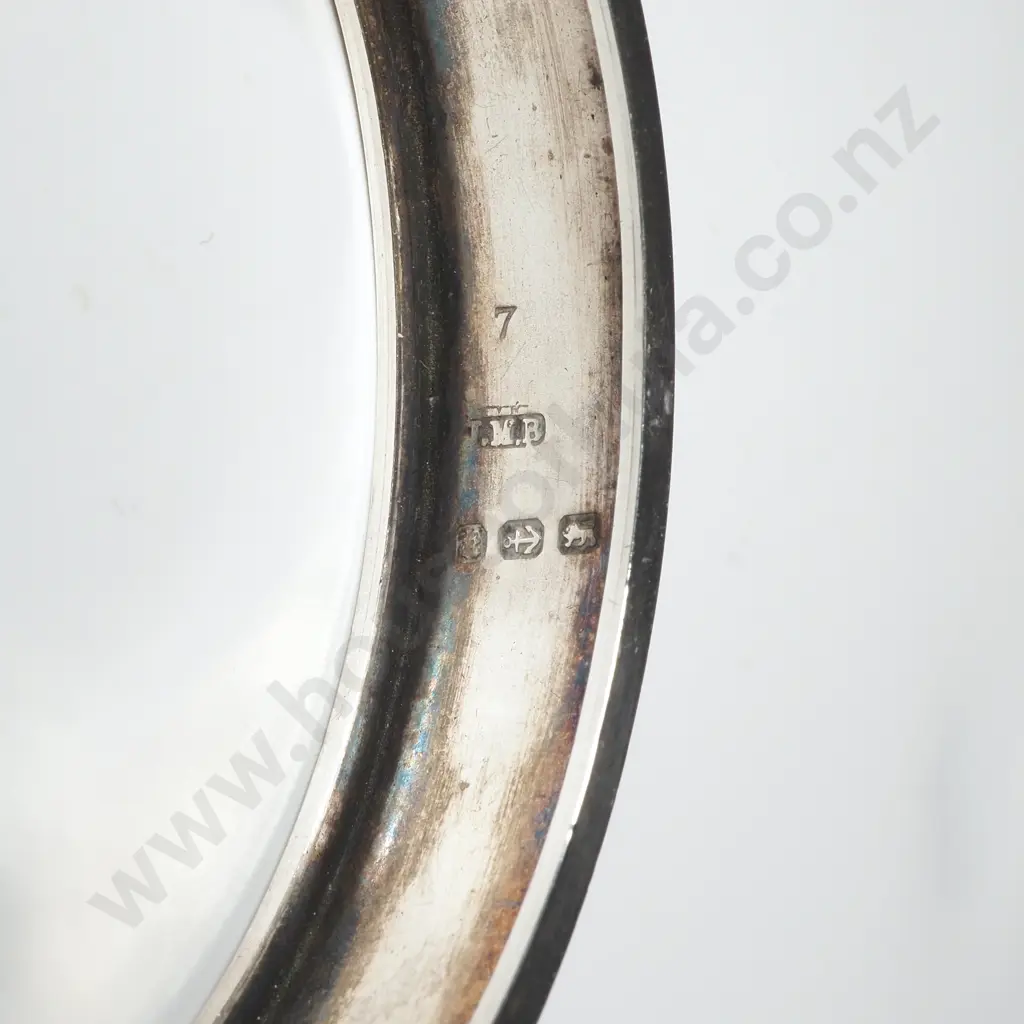 Sterling Silver Hallmarked Hinged Bangle Image 1++
