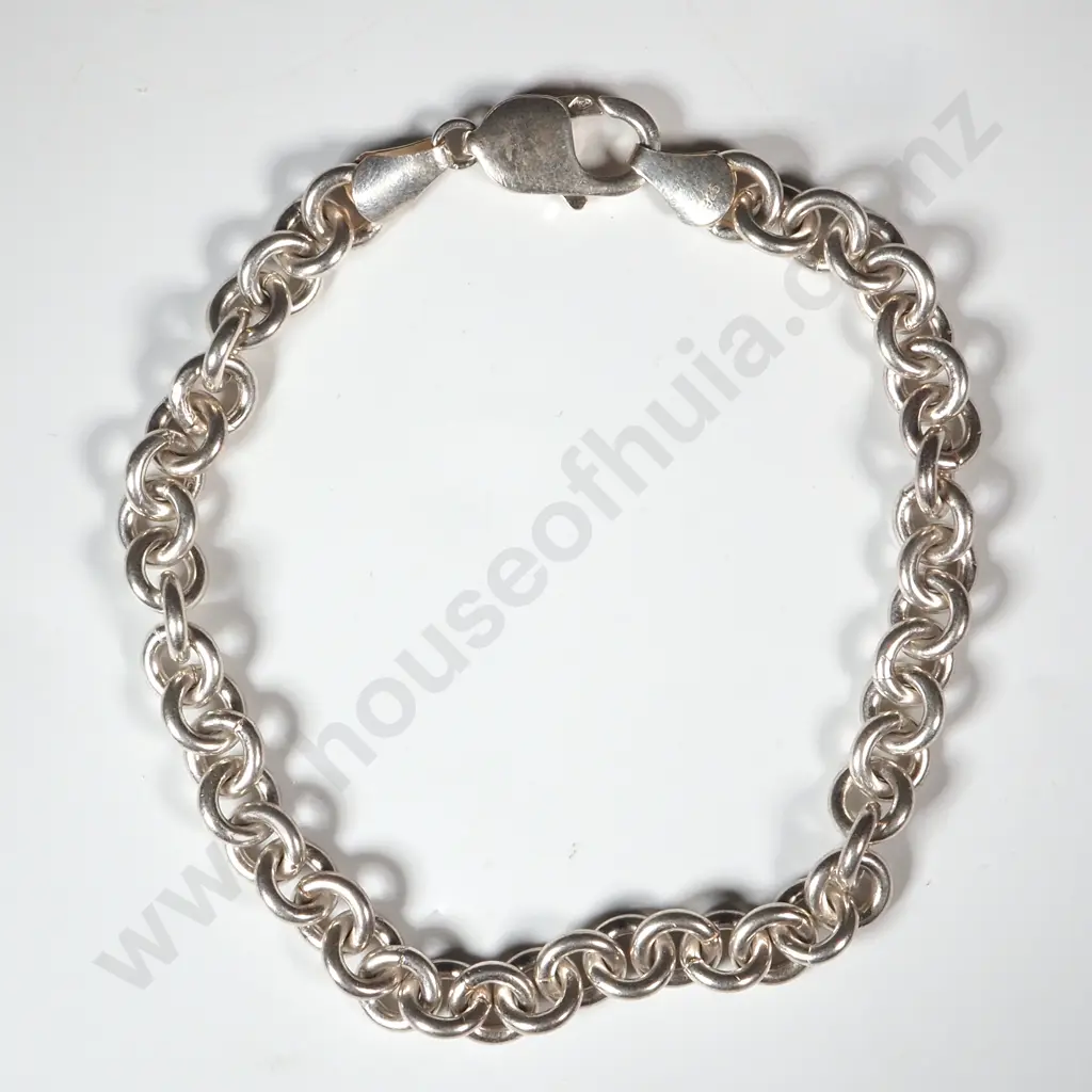 Heavy Sterling Silver Bracelet Image 1++