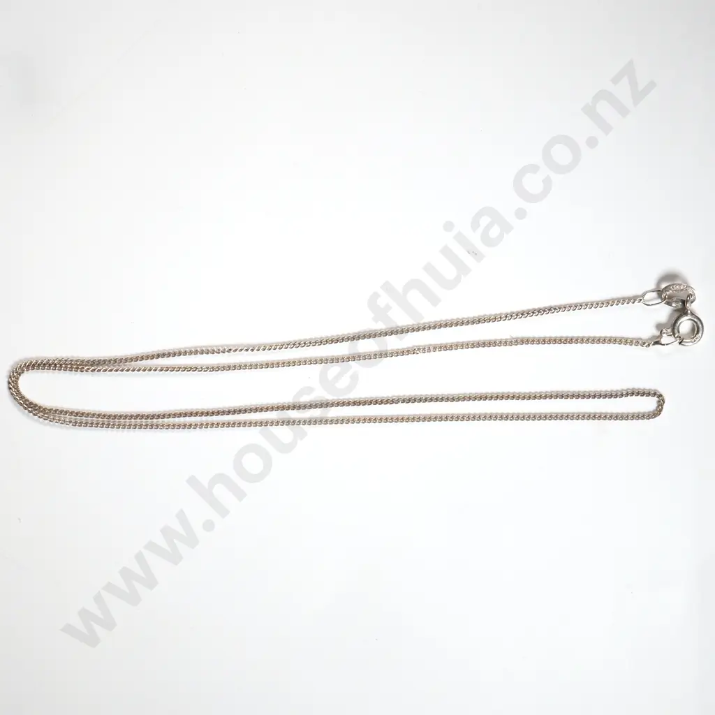 Sterling Silver Fine Link Chain Image 1++