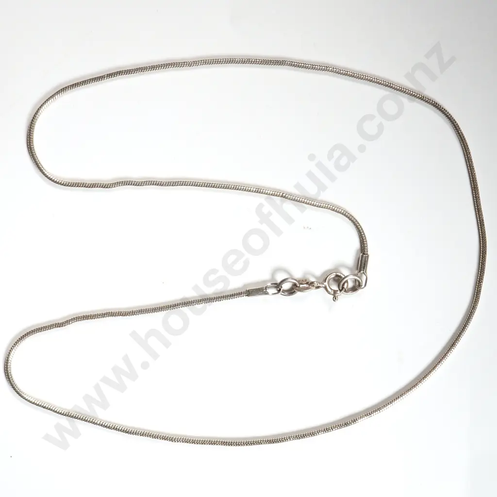Sterling Silver Snake Chain Image 1++