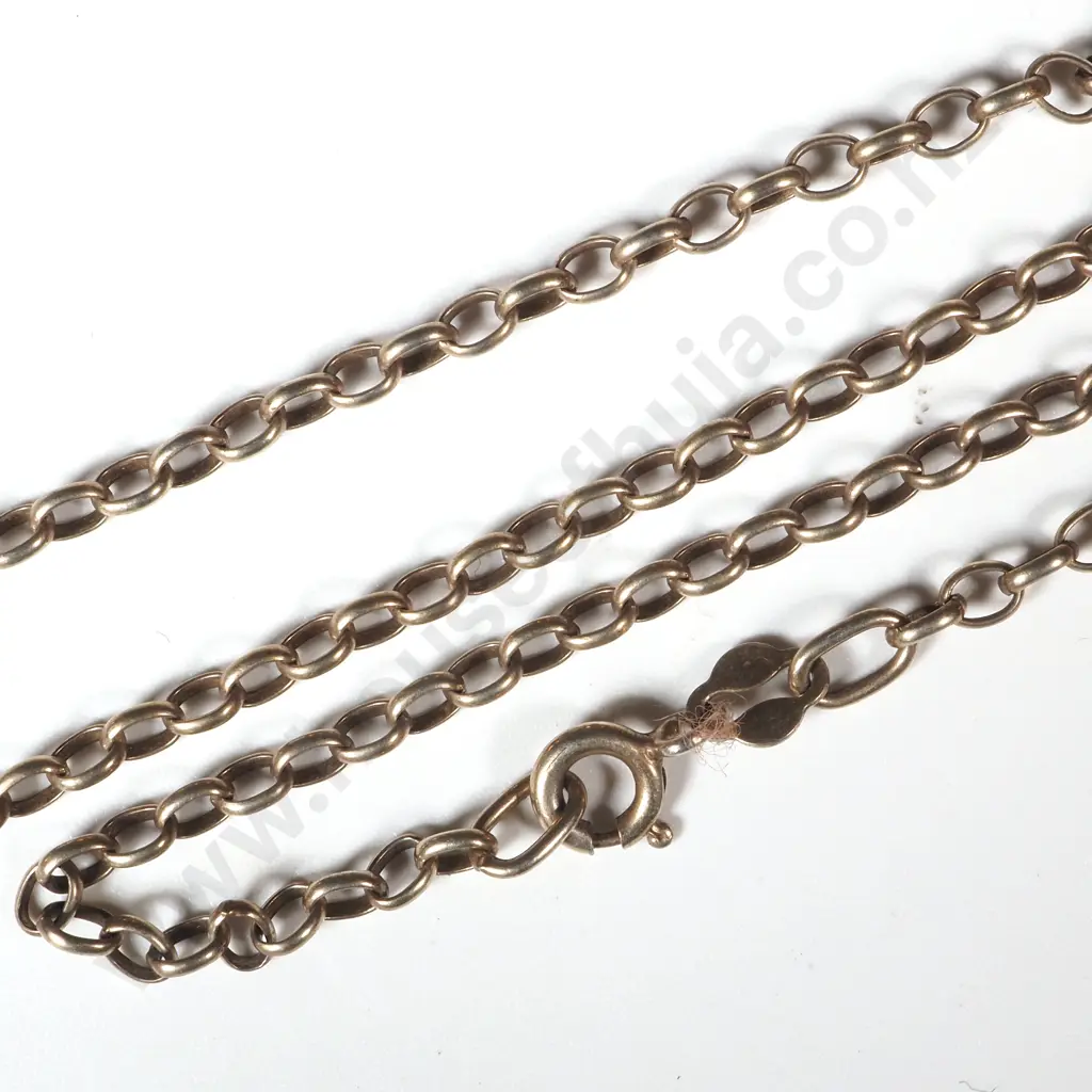 Sterling Silver Cable Link Chain Image 1++